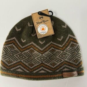Wind River Green Knit Beanie